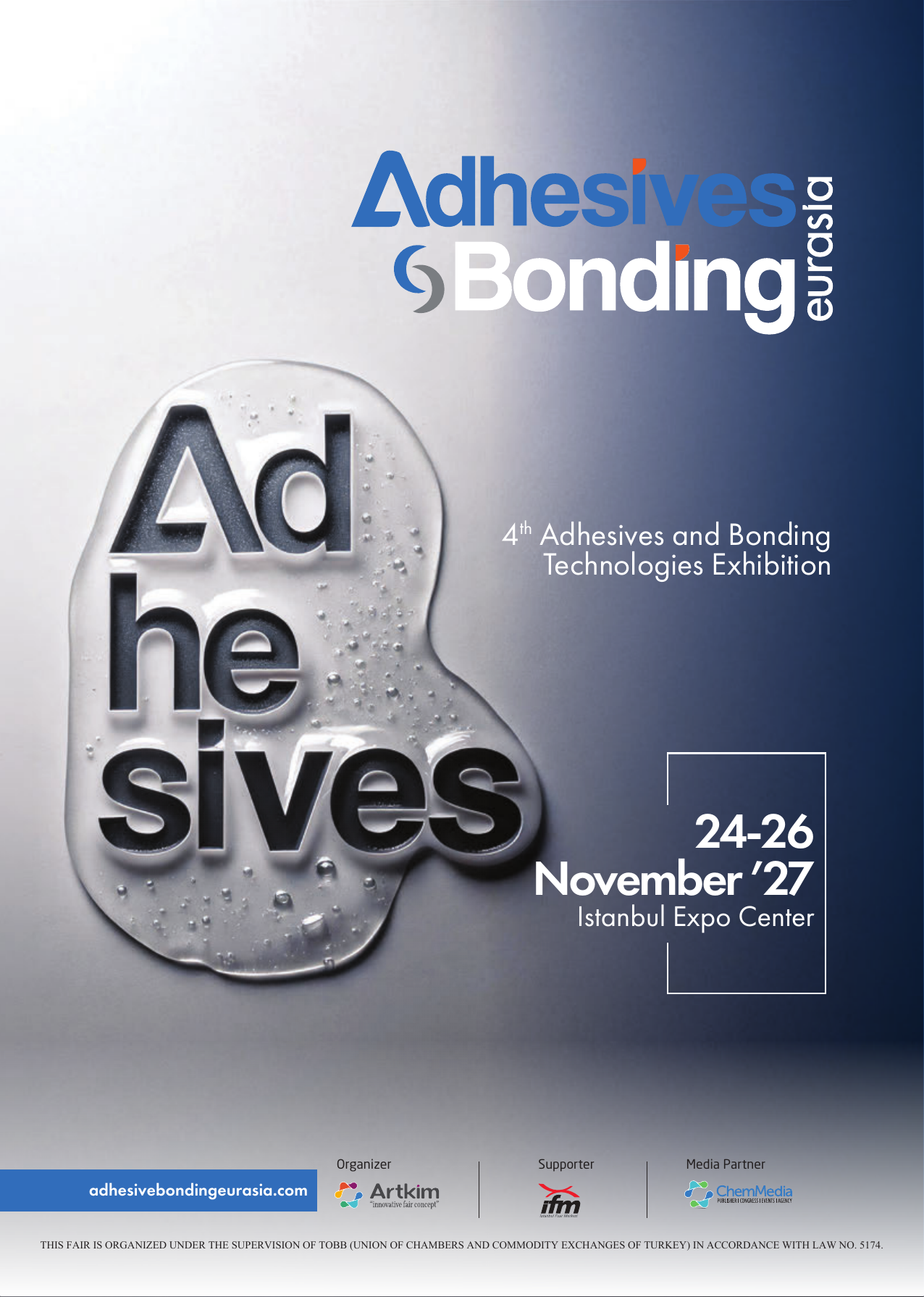 Adhesive & Bonding Eurasia 2027 Fair Brochure cover